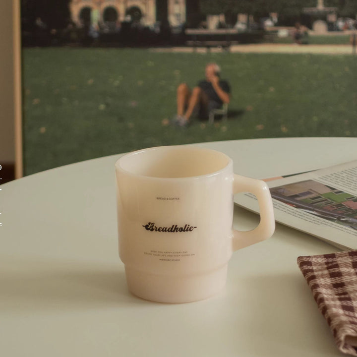 Vintage 1960s Milk Cup Stackable Mug - Breadholic