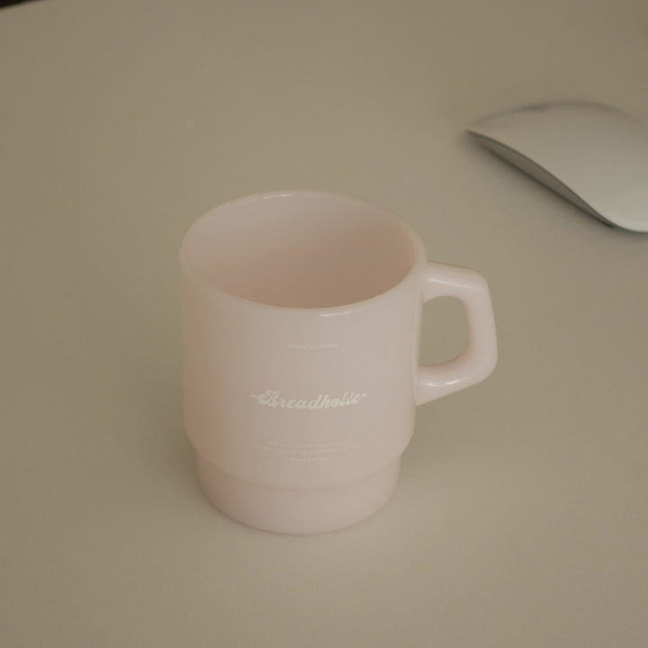 Vintage 1960s Milk Cup Stackable Mug - Breadholic