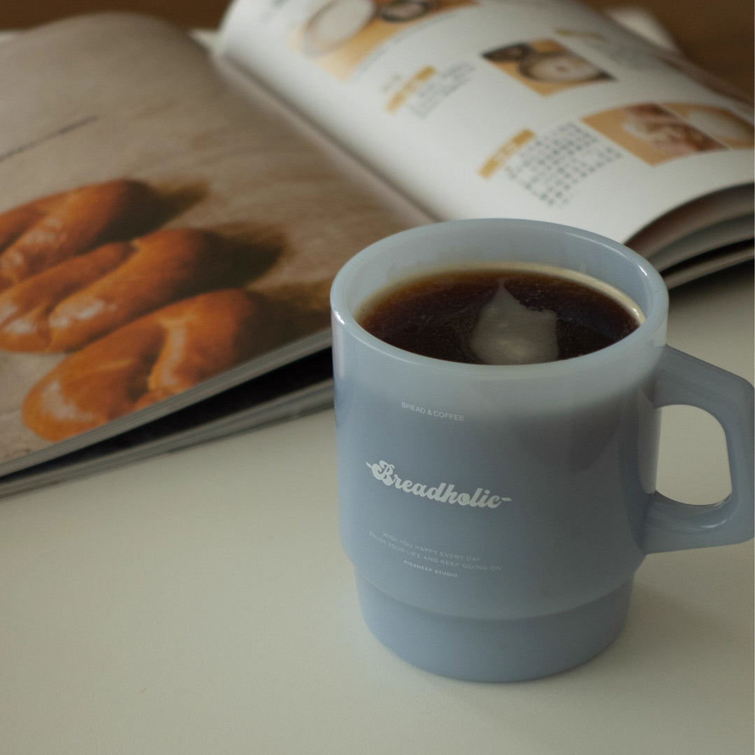 Vintage 1960s Milk Cup Stackable Mug - Breadholic