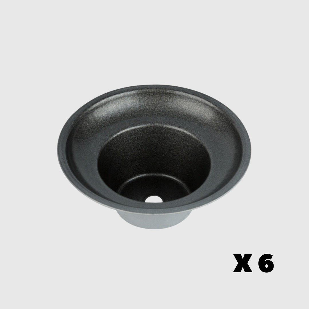 Round Mushroom Shape Cake Mold Muffin