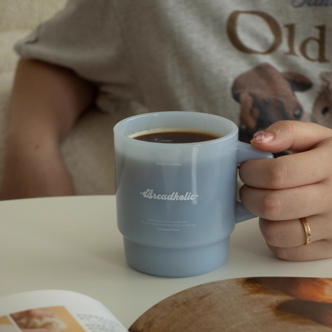 Vintage 1960s Milk Cup Stackable Mug - Breadholic