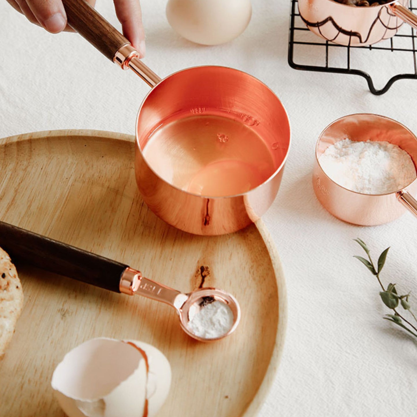 Copper Measuring Cups & Spoons, alternate view 9