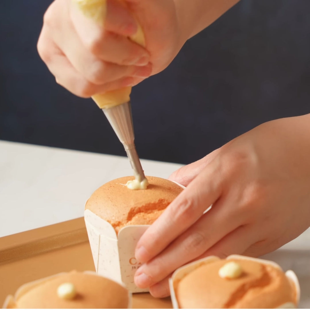Eclair Puff Nozzles Cream Piping Tips Set