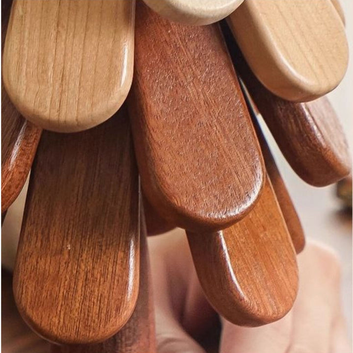 Wooden Trivets for Hot Dishes Christmas Tree