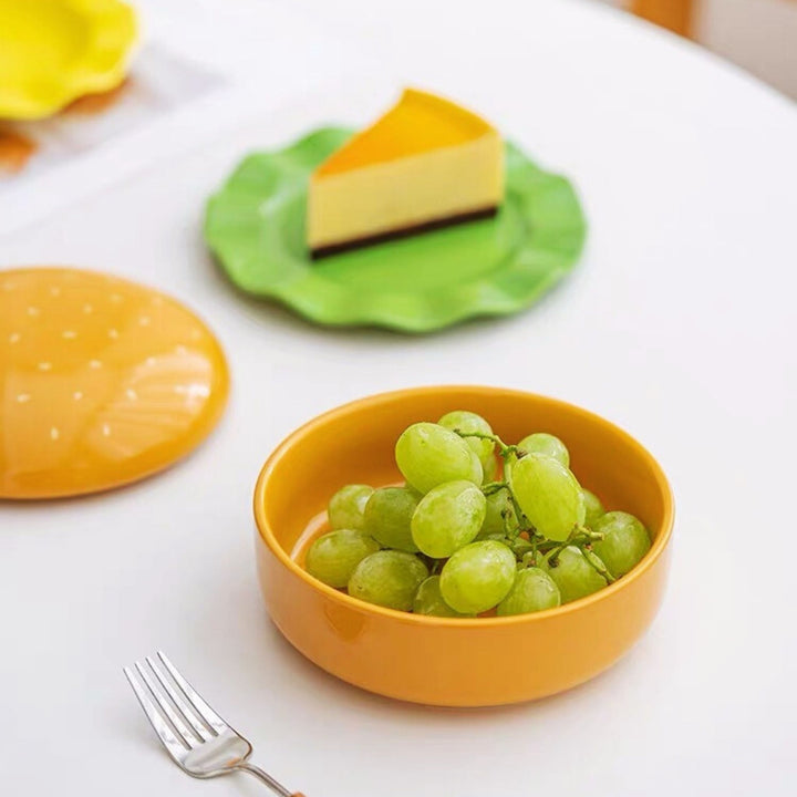 Hamburger 5-Pieces Bowls & Plates Sets