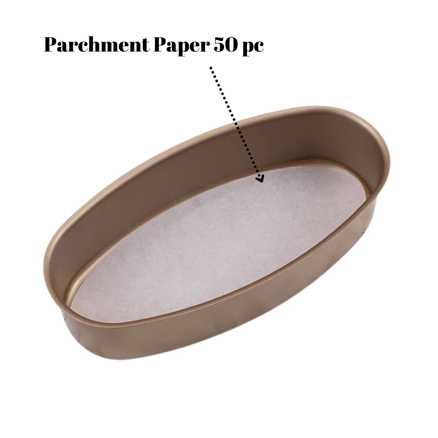 9" Japanese Oval Cheesecake Pan, alternate view 8