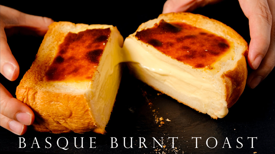 Basque Burnt Cheesecake Toast Recipe