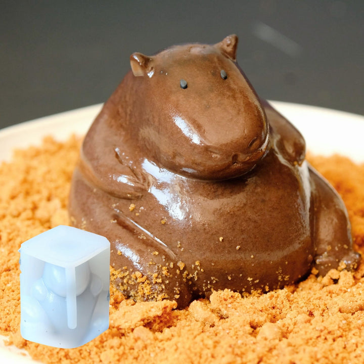 Capybara Silicone Pudding Mold