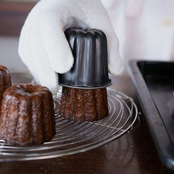 Japanese-made non-stick canelé molds