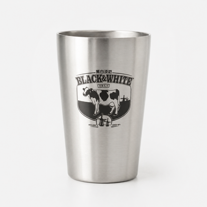 Hong Kong cha chaan teng stainless-steel milk tea cup