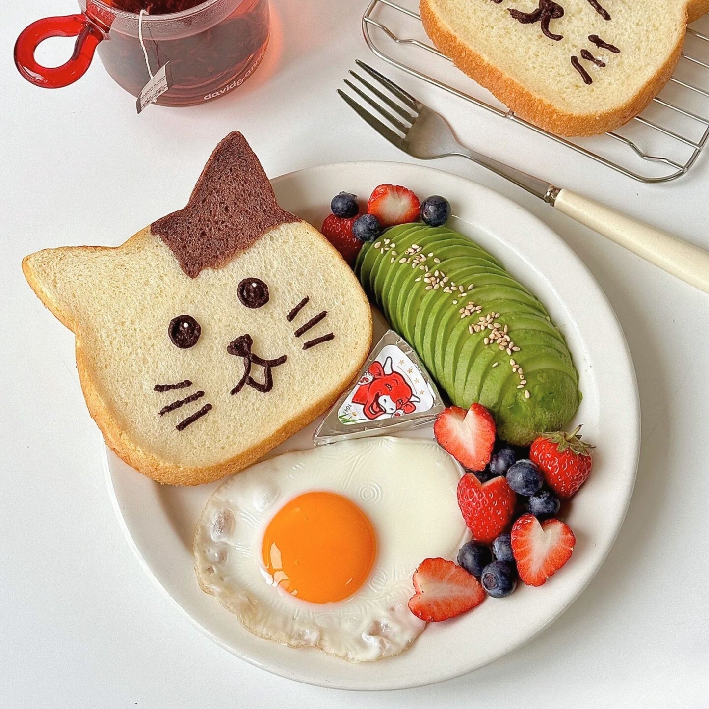 Cat Toast Mold Non-stick Kitten Loaf