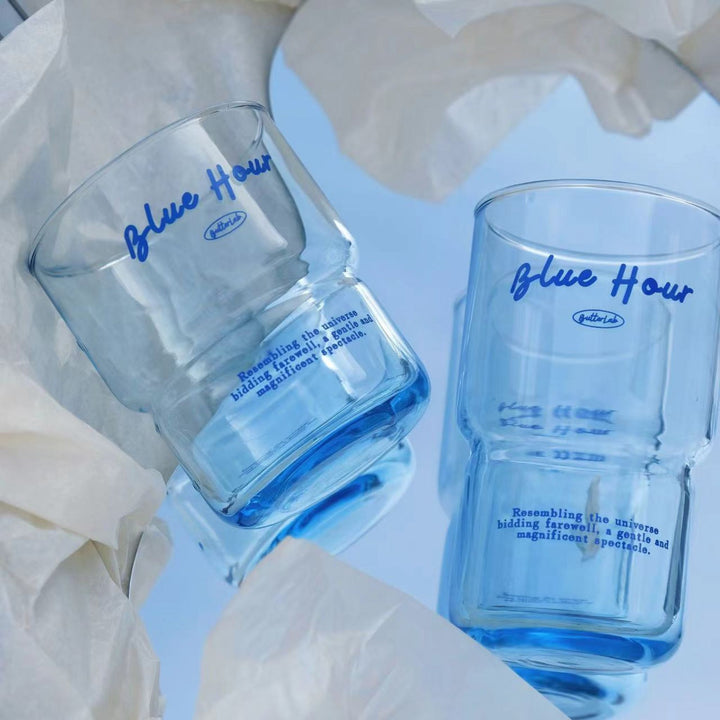“Blue Hour” French Iced Tea Glass Tumbler
