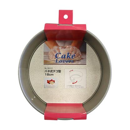 TIGERCROWN Cake Lovers 18 cm springform cake pan, model 3513, in its original Japanese packaging.