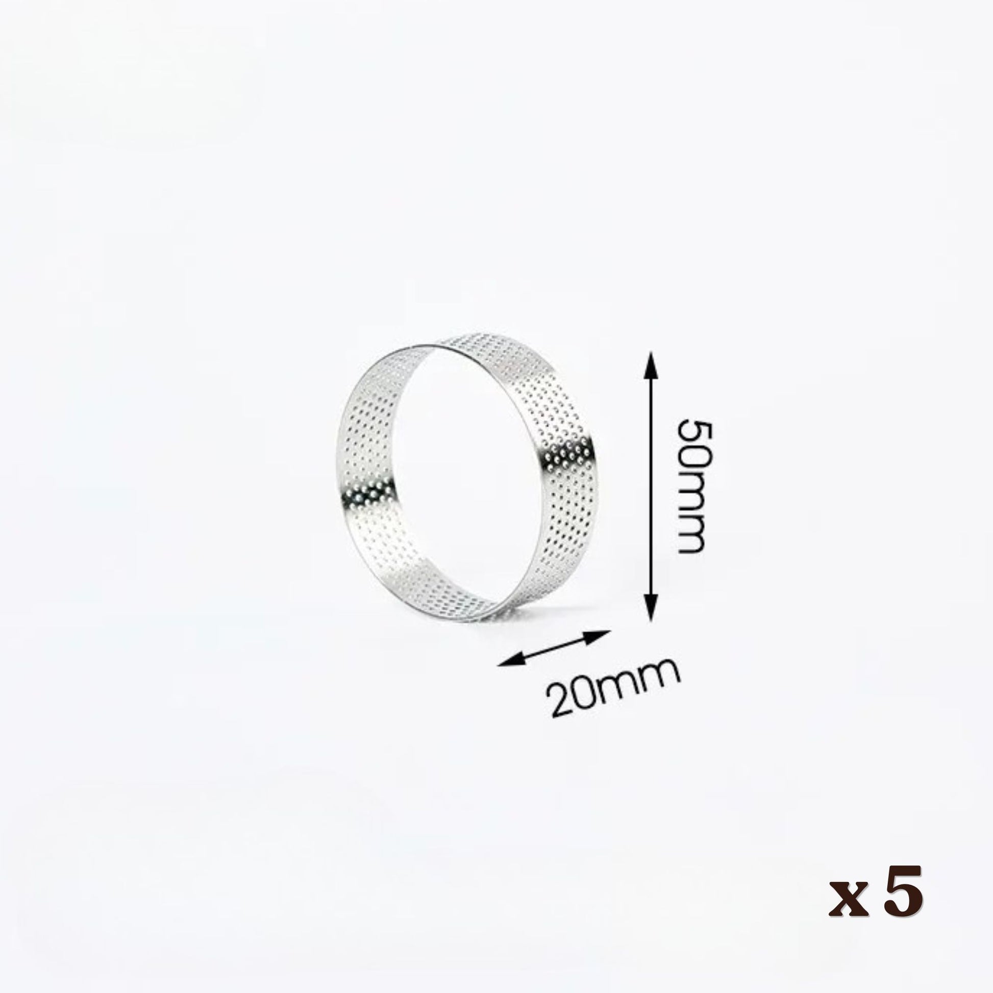 Perforated Tart Rings, alternate view 6