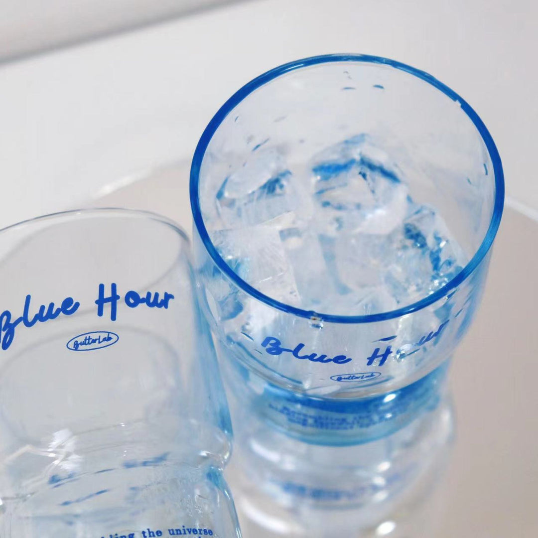 “Blue Hour” French Iced Tea Glass Tumbler