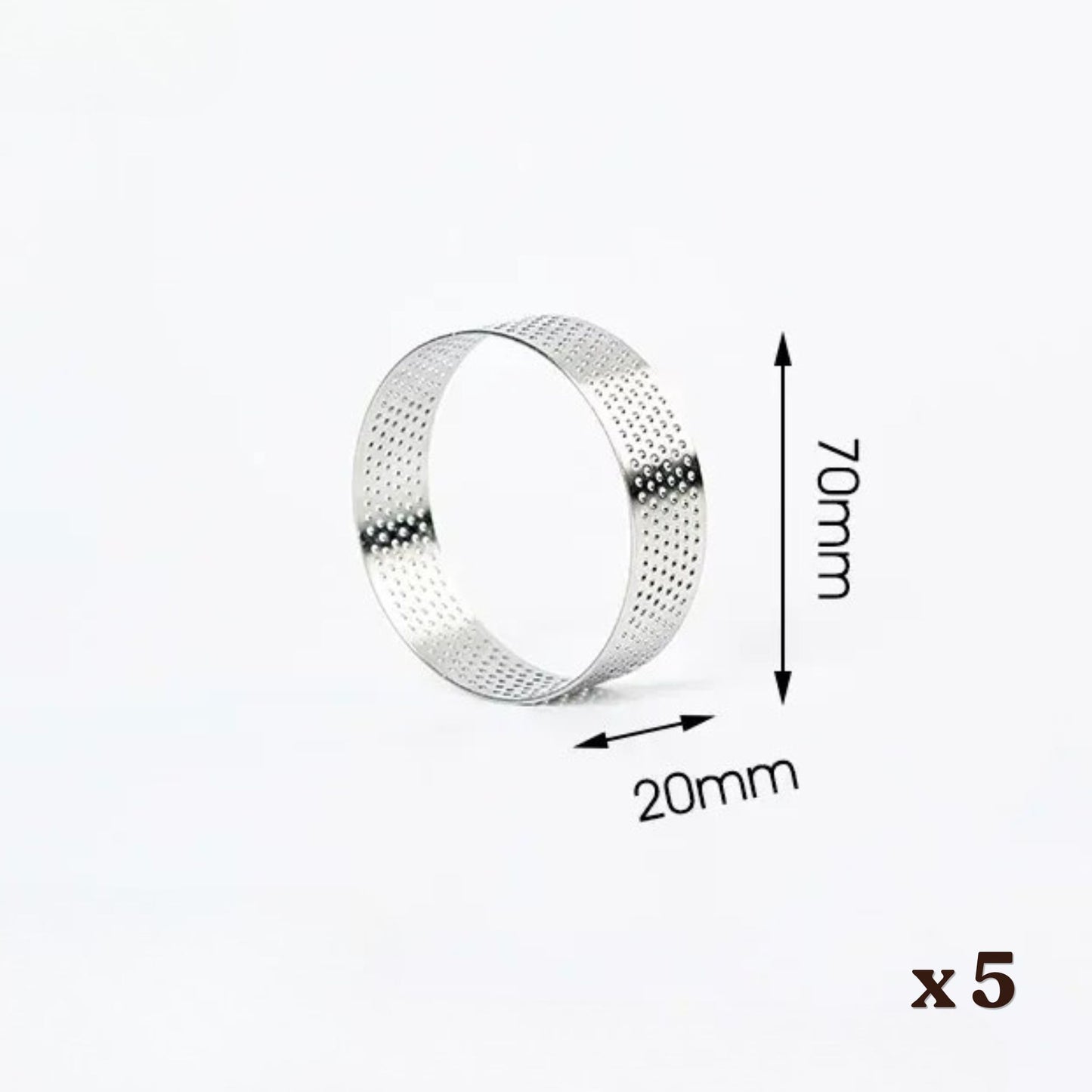 Perforated Tart Rings, alternate view 7