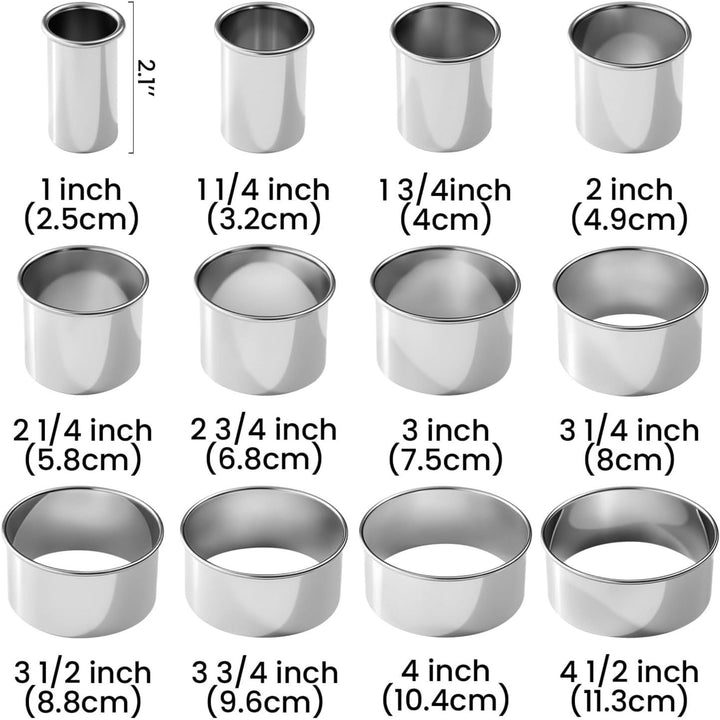 Stainless Steel Biscuit Cutter Set