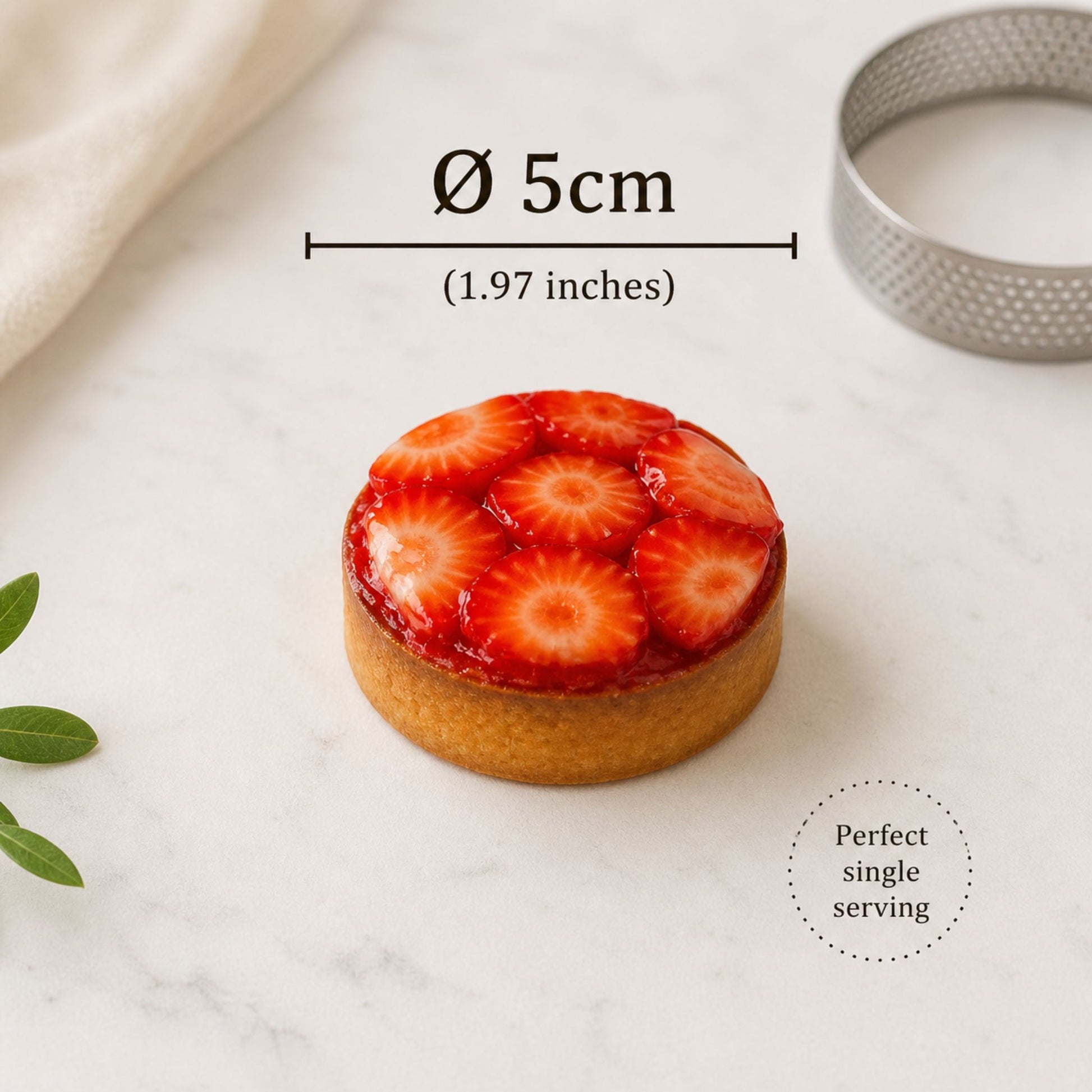 Perforated Tart Rings, alternate view 4