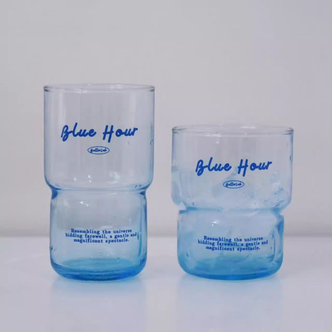 “Blue Hour” French Iced Tea Glass Tumbler