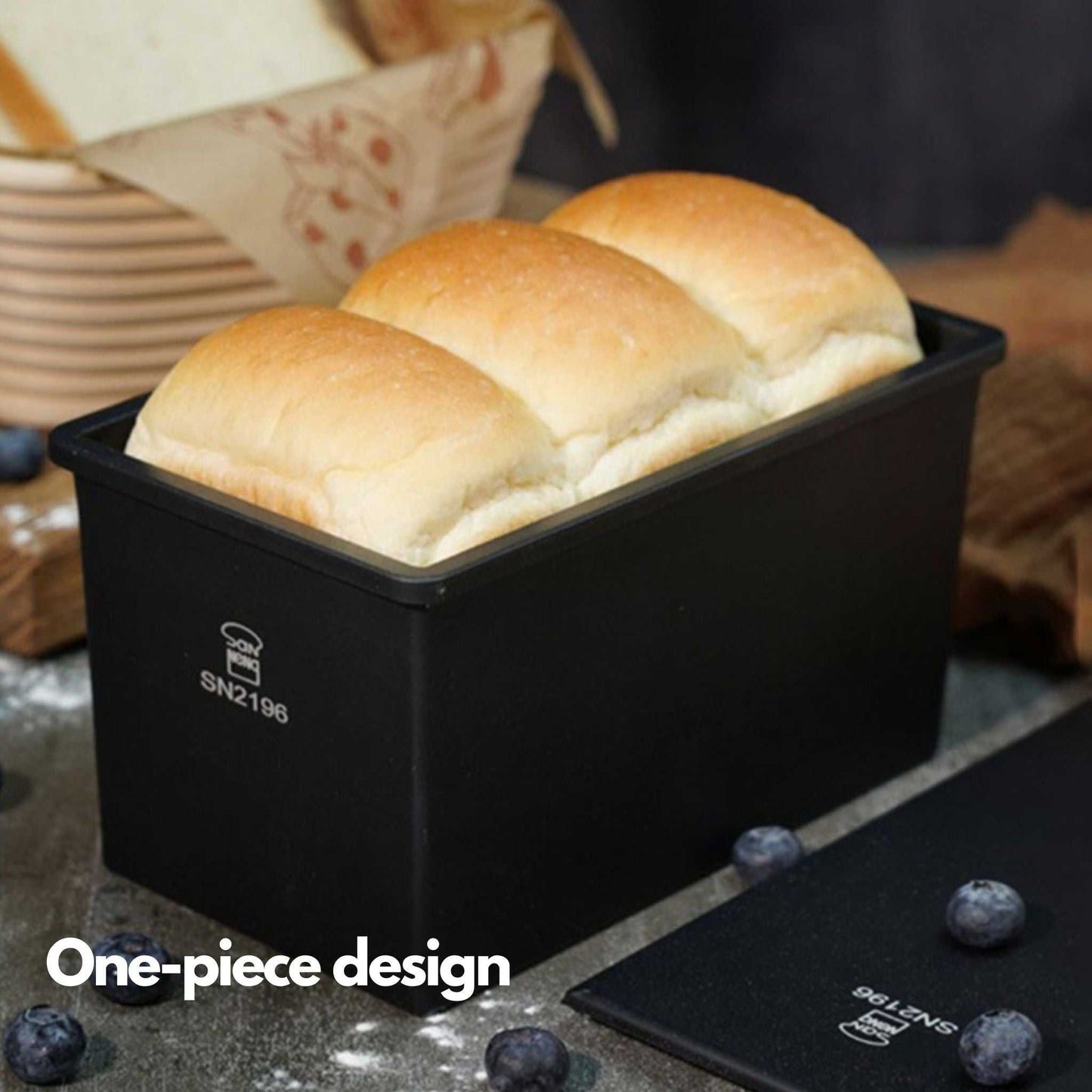 BDG¨ Rectangular Cake Bread Loaf Pan Baking Mold Steel Toast Pan-Bread Mold