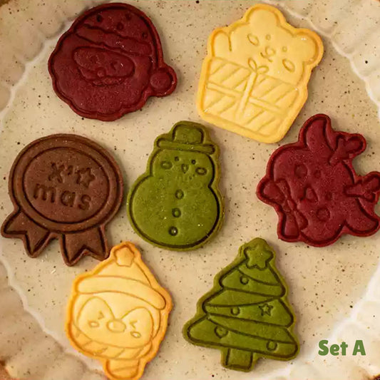 Christmas Gingerbread Cookie Stamp Set, alternate view 2