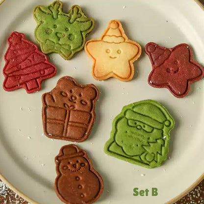 クリスマス・ジンジャーブレッドクッキースタンプセット（別角度5）