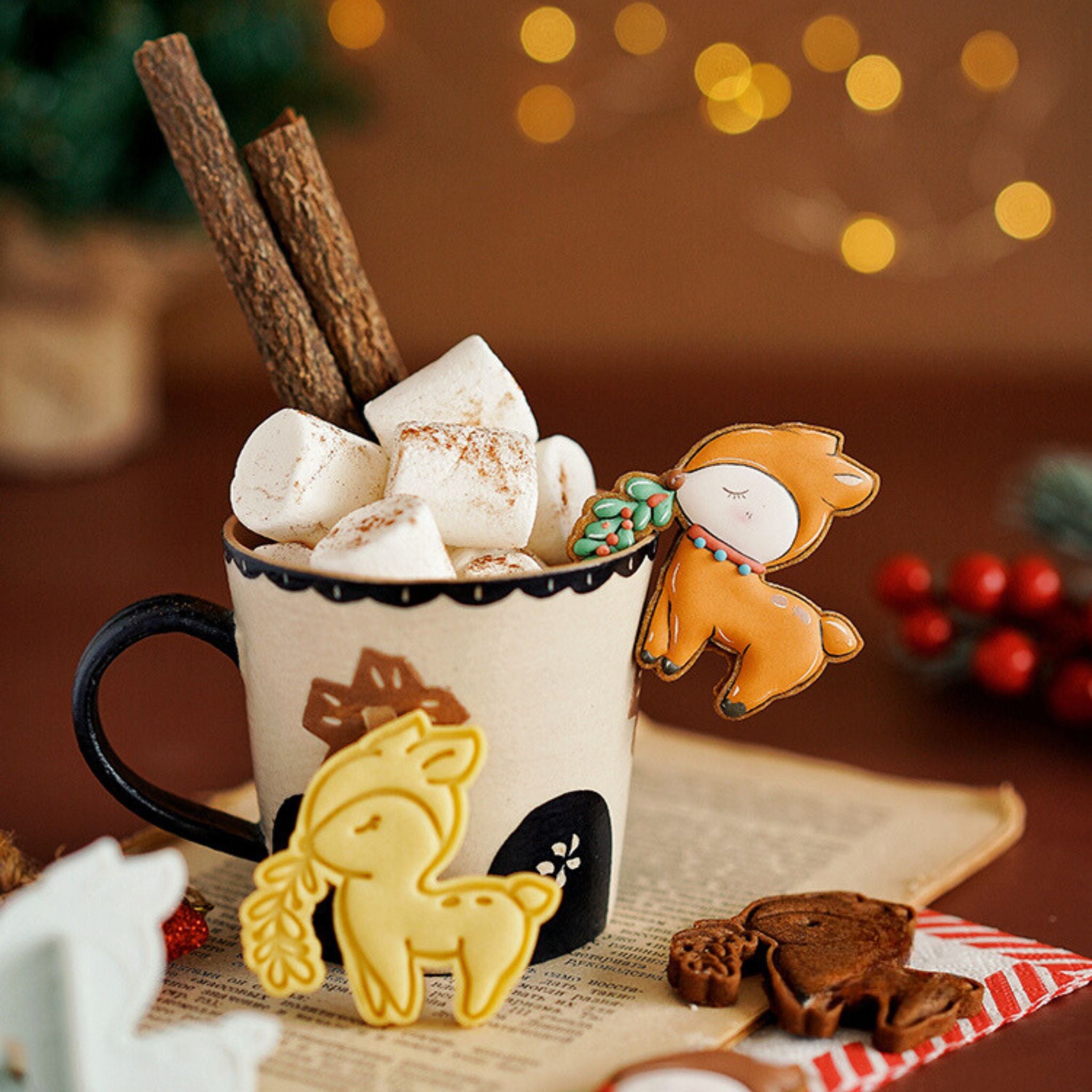 クリスマスカップエッジハンギングクッキーカッター – MolalaCook