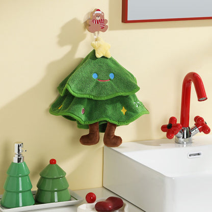 Christmas Tree Hand Towel, alternate view 2