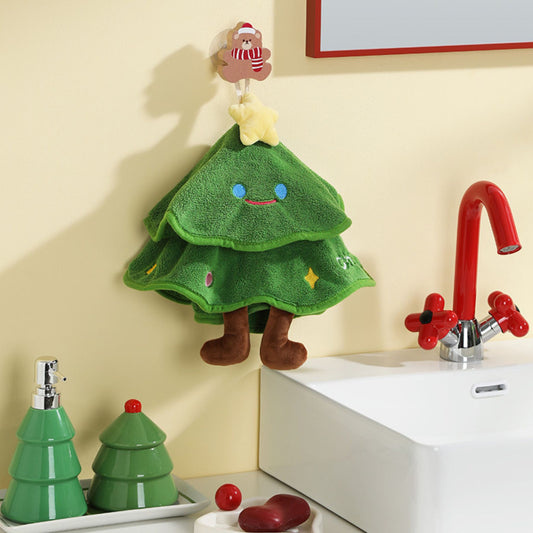 Christmas Tree Hand Towel, alternate view 2