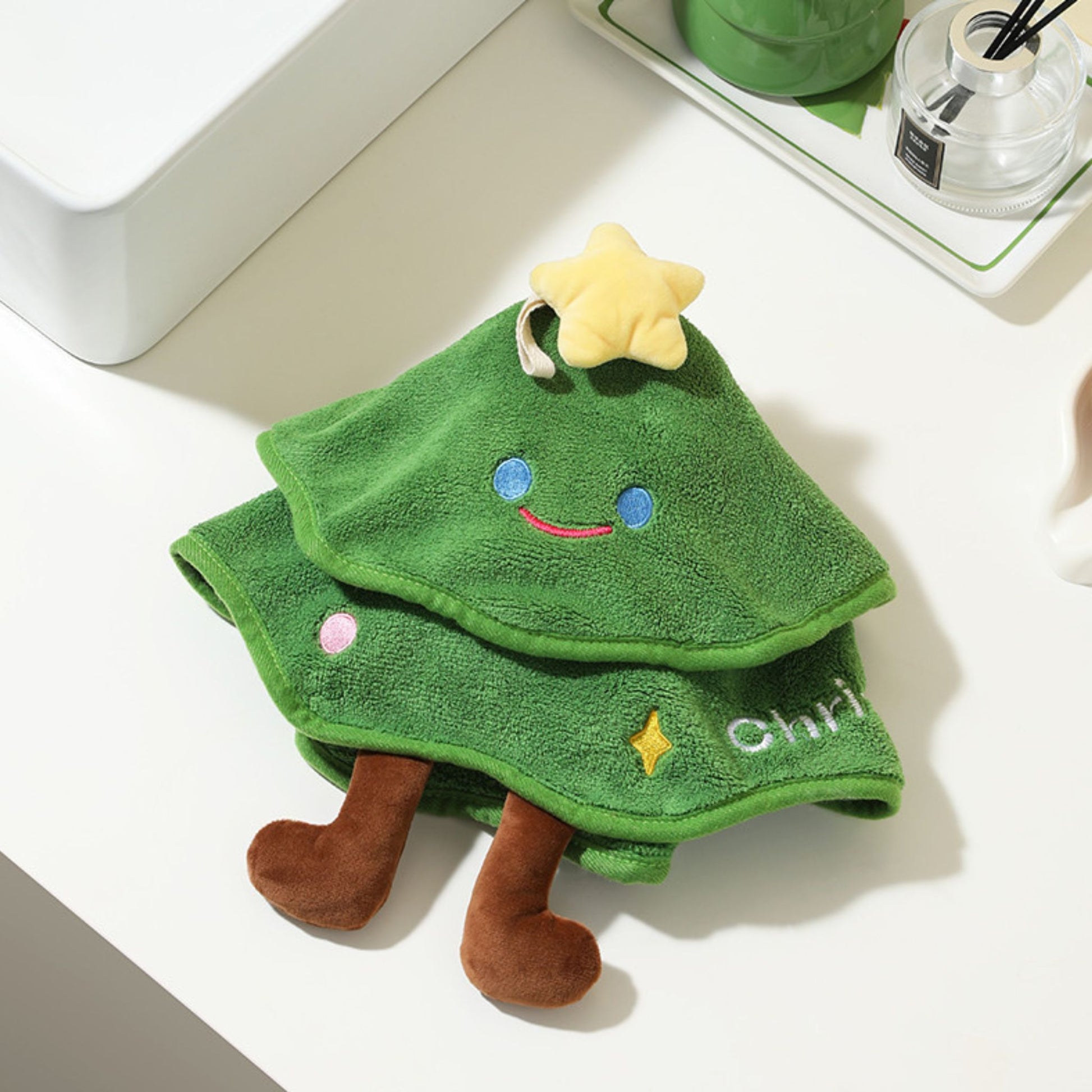Christmas Tree Hand Towel, alternate view 3
