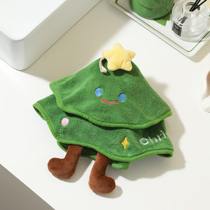 Christmas Tree Hand Towel, alternate view 3
