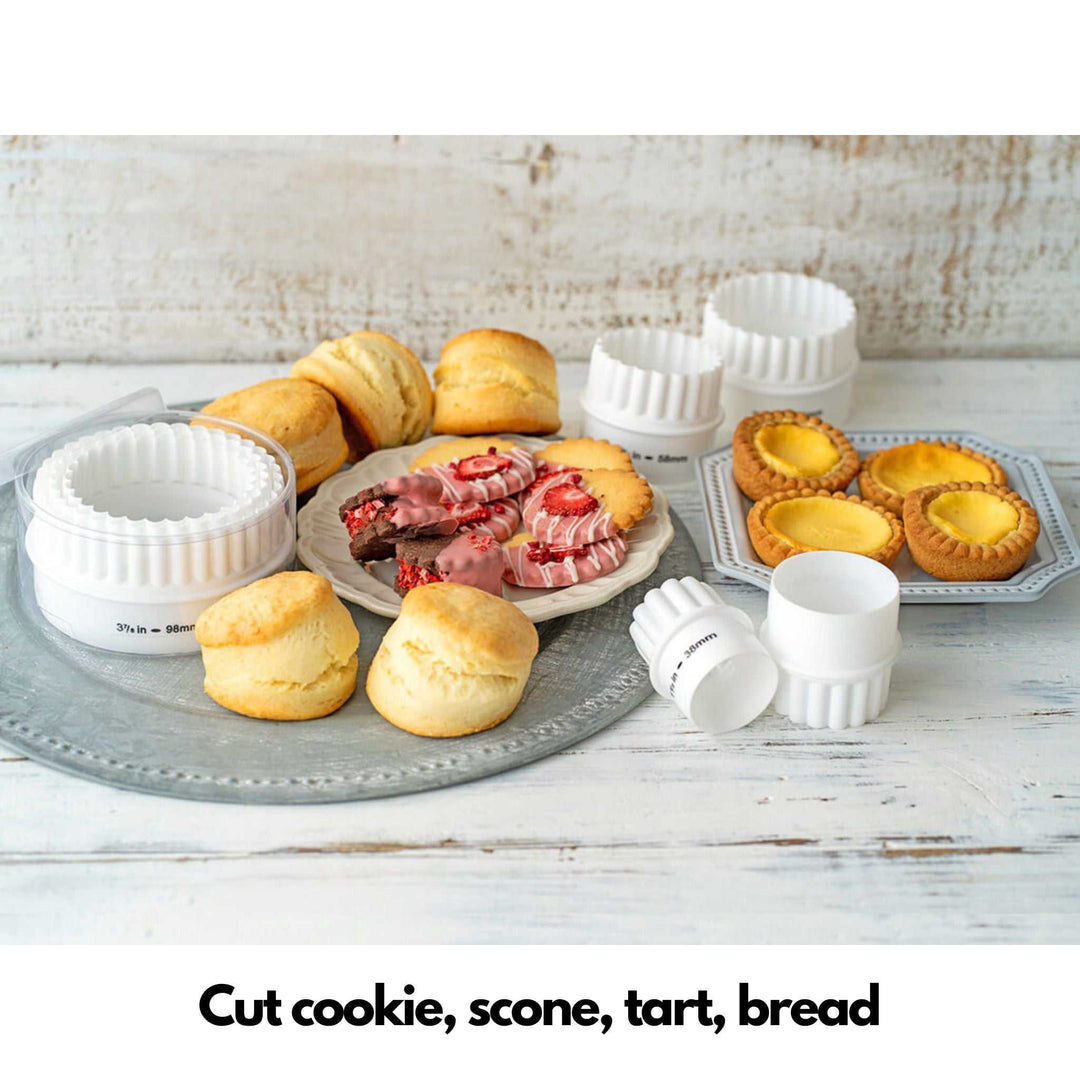 Double Sided Round Cookie Cutter