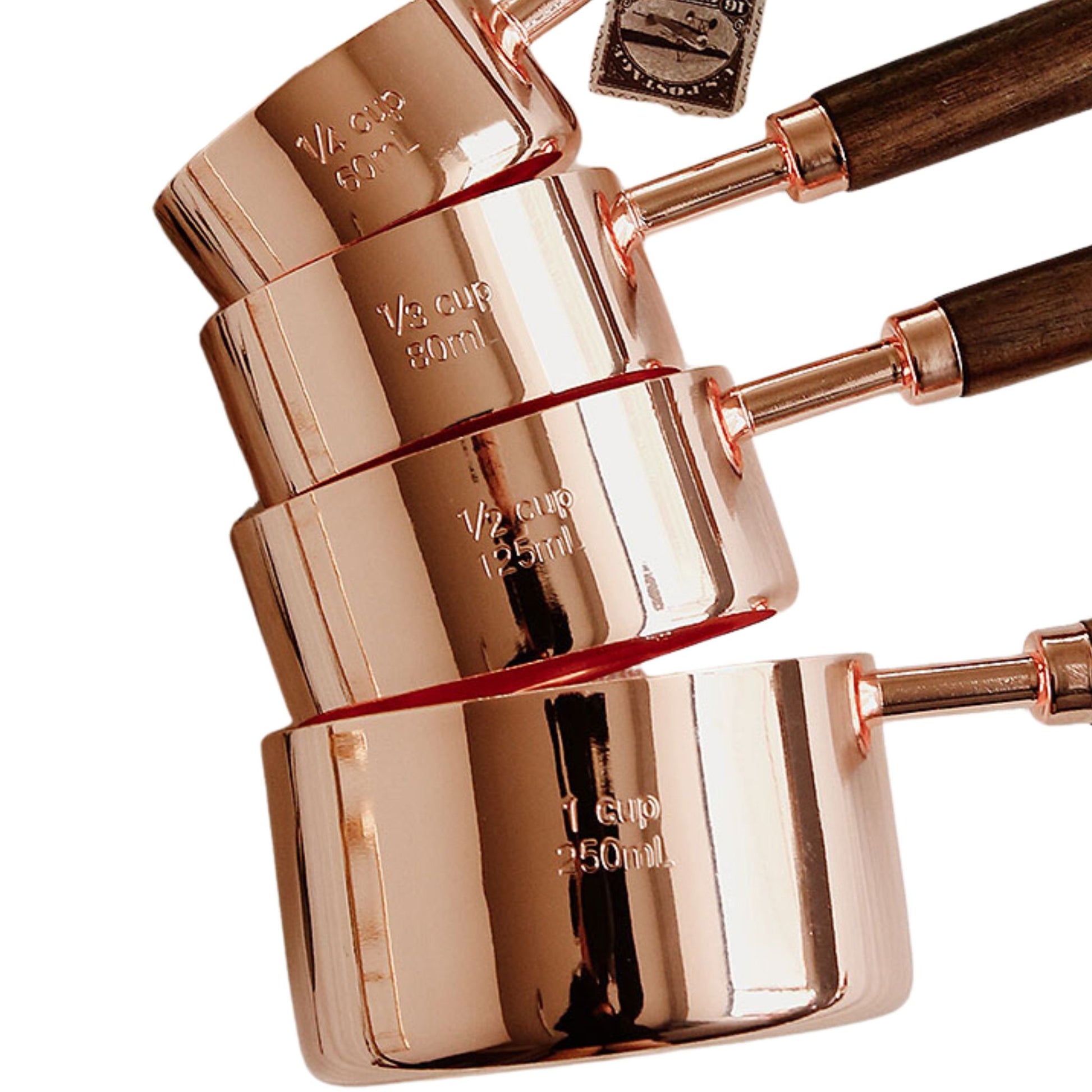 Copper Measuring Cups & Spoons