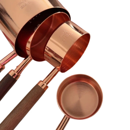Copper Measuring Cups & Spoons, alternate view 6