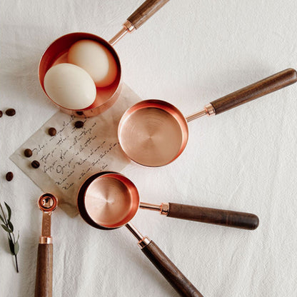 Copper Measuring Cups & Spoons, alternate view 3