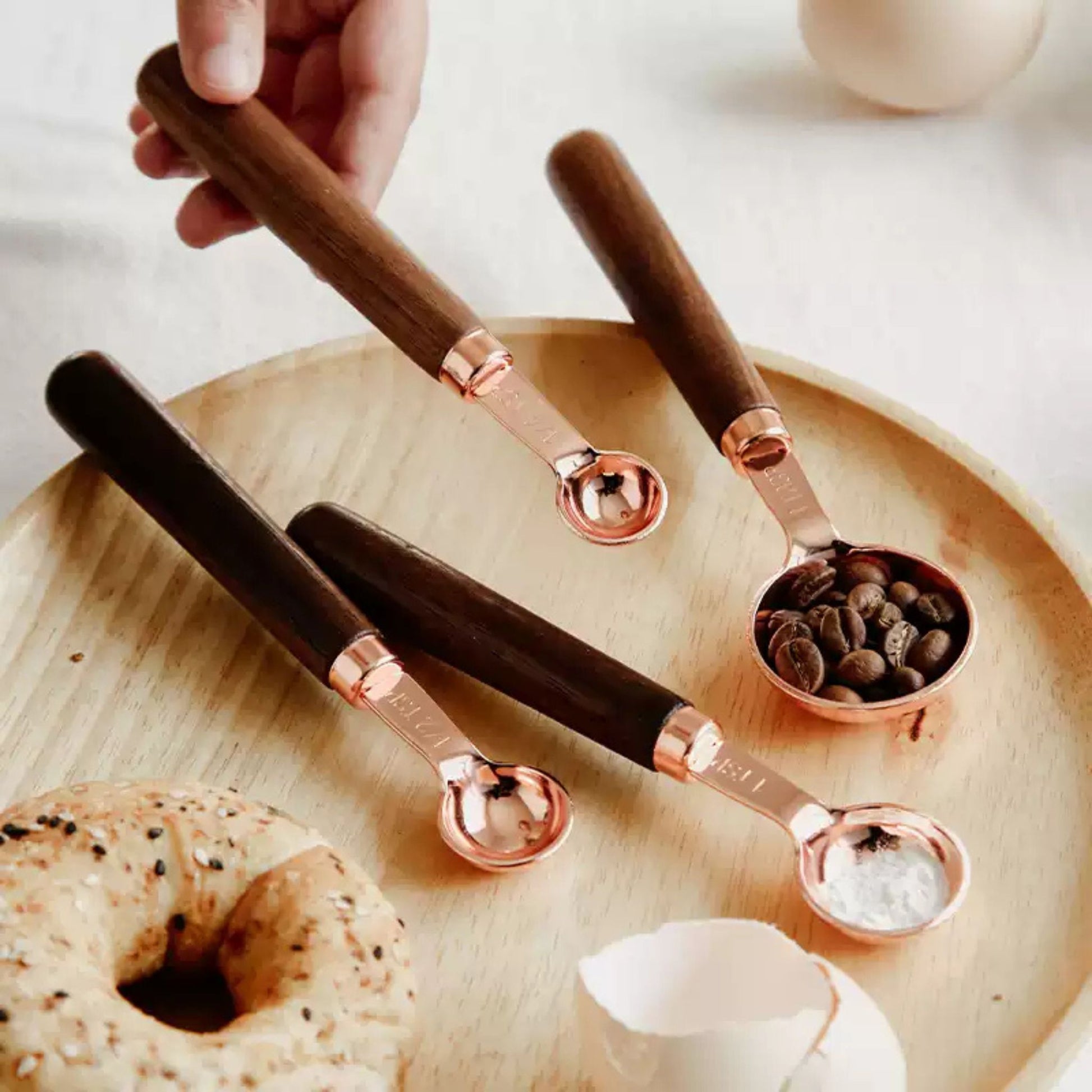 Copper Measuring Cups & Spoons, alternate view 7