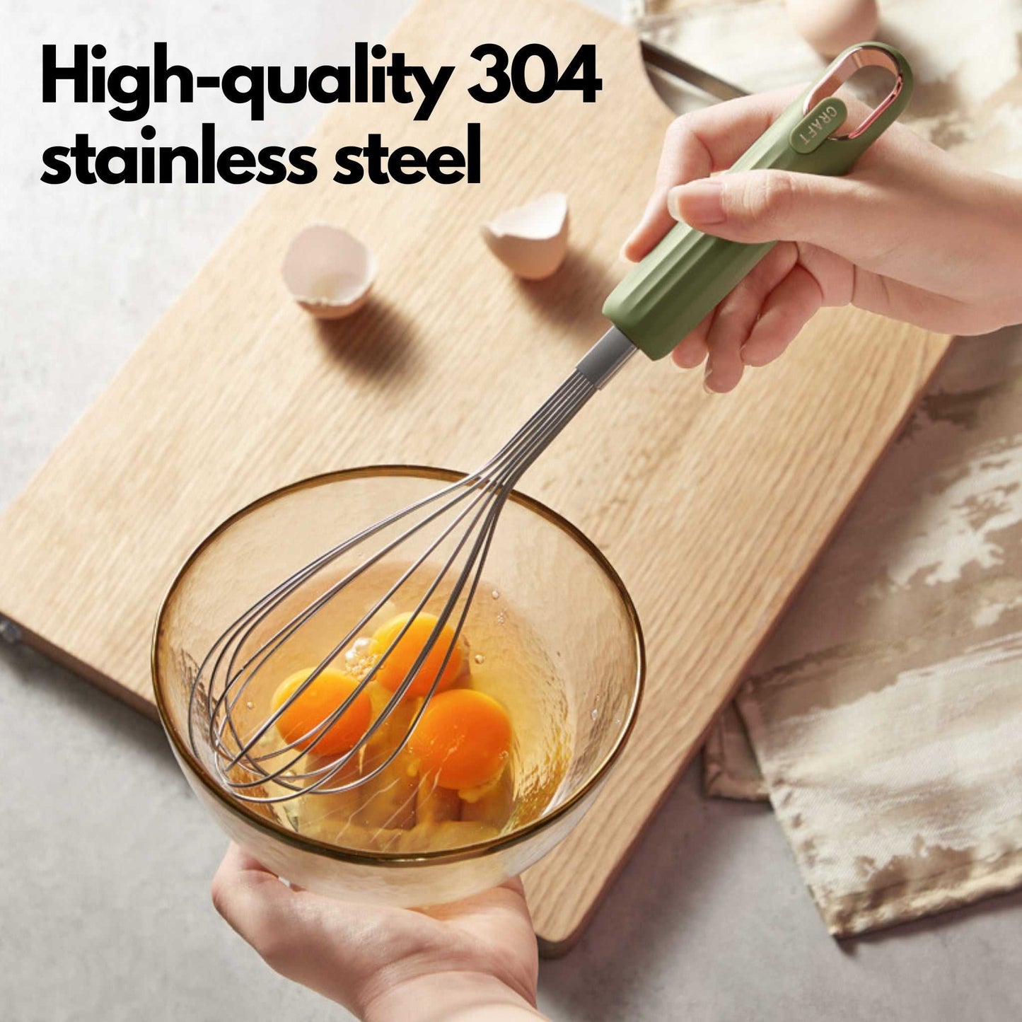 Stainless Steel Egg Beater