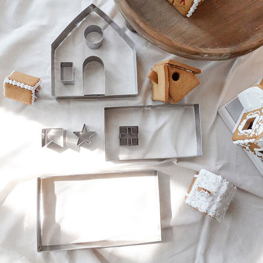 Gingerbread House Cookie Cutter Set