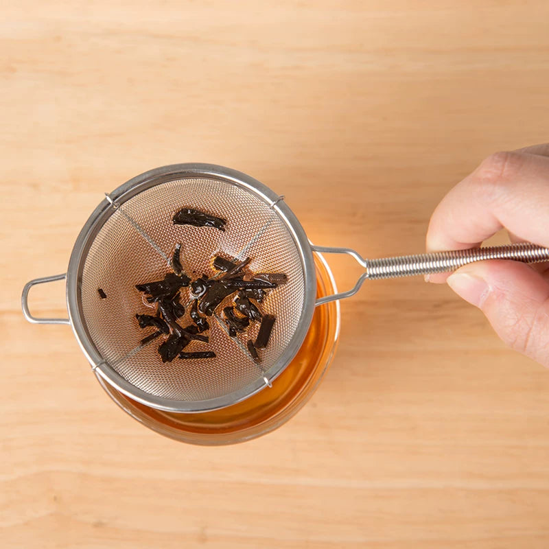 TIGERCROWN CakeLand Small Stainless Steel Strainer