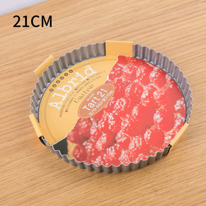 TIGERCROWN CakeLand Nonstick Removable-Base Tart Pan