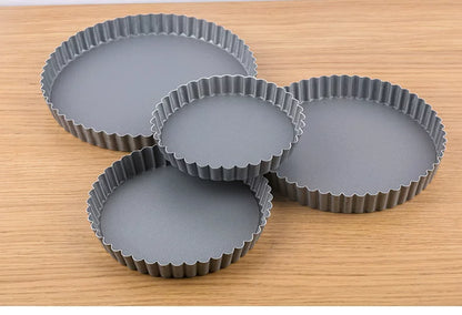 TIGERCROWN CakeLand Nonstick Removable-Base Tart Pan