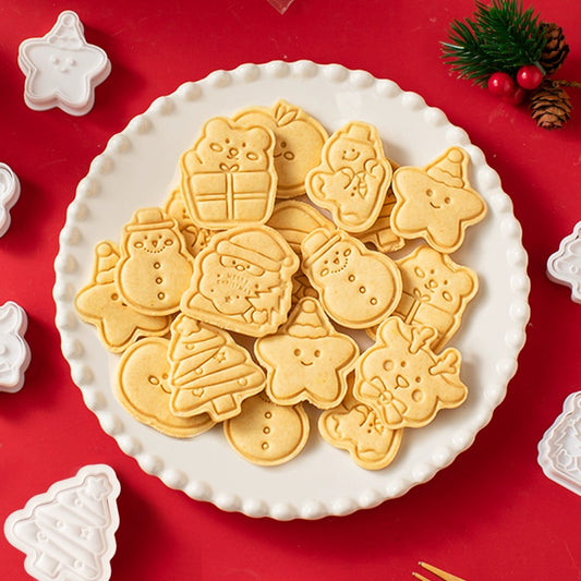 Christmas Gingerbread Cookie Stamp Set