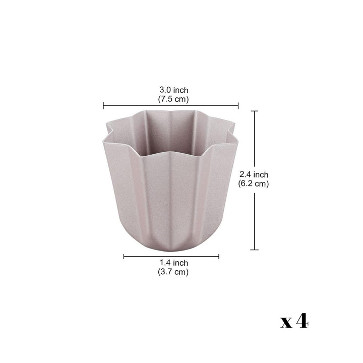 Pandoro 蛋糕模具沙拉殼 4 件