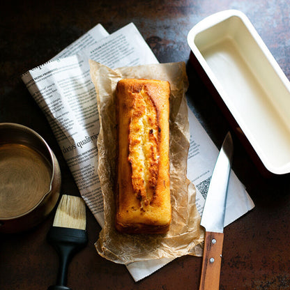 8" Red Pound Cake Loaf Pan, alternate view 4