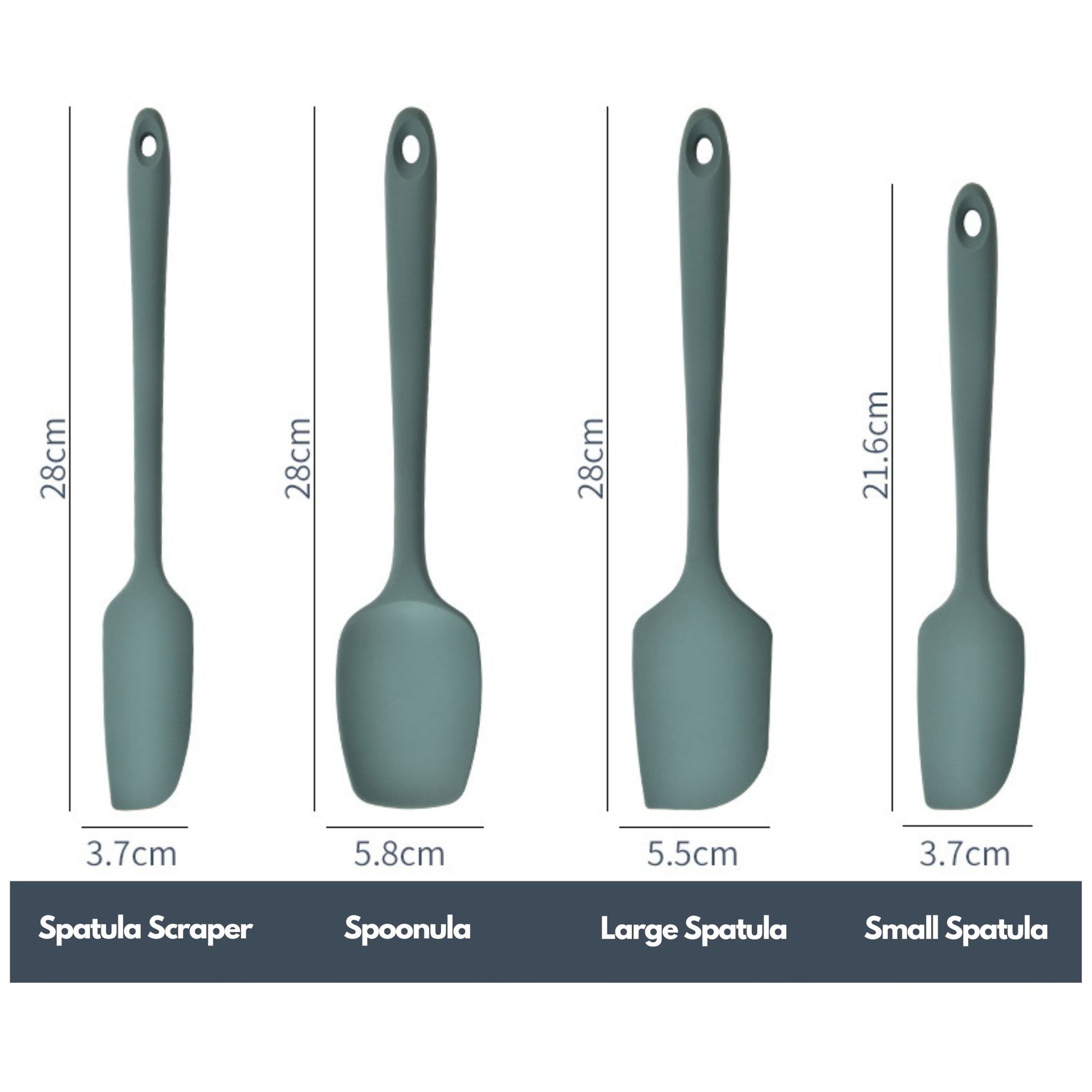 Silicone Spatula Set, alternate view 5