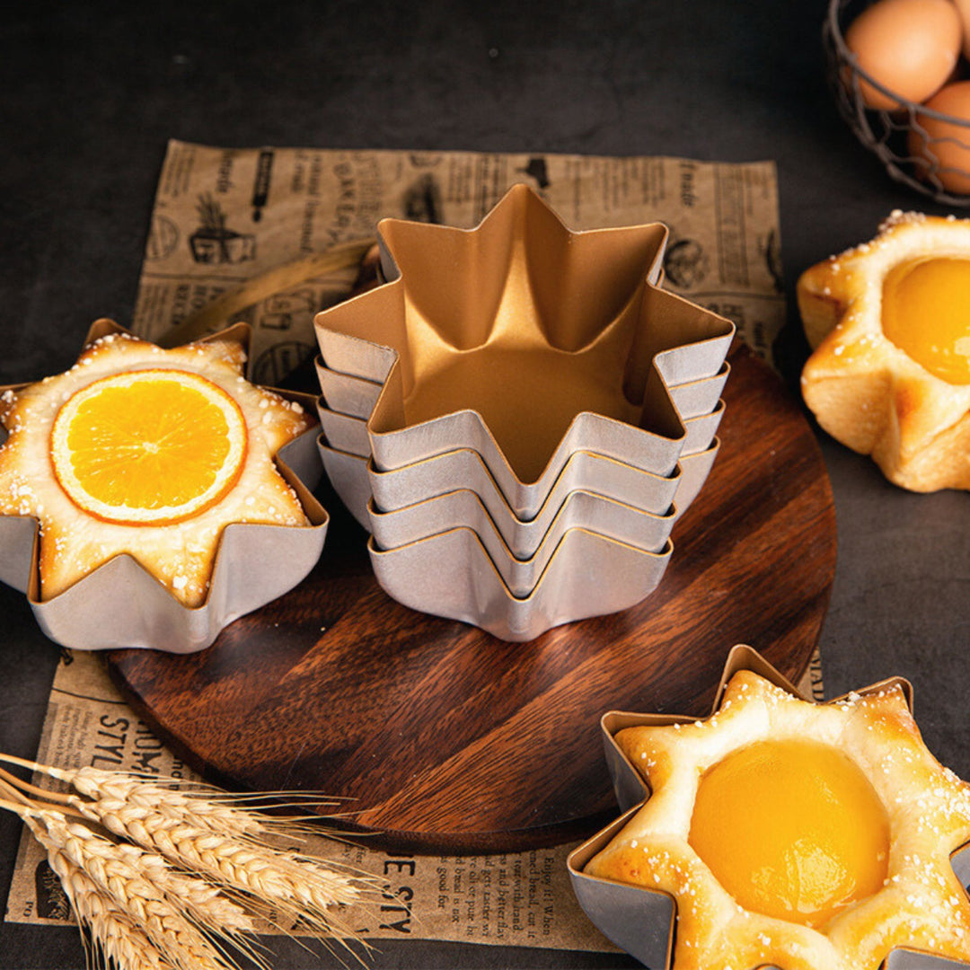 Star-shaped Bread Mold 4pcs