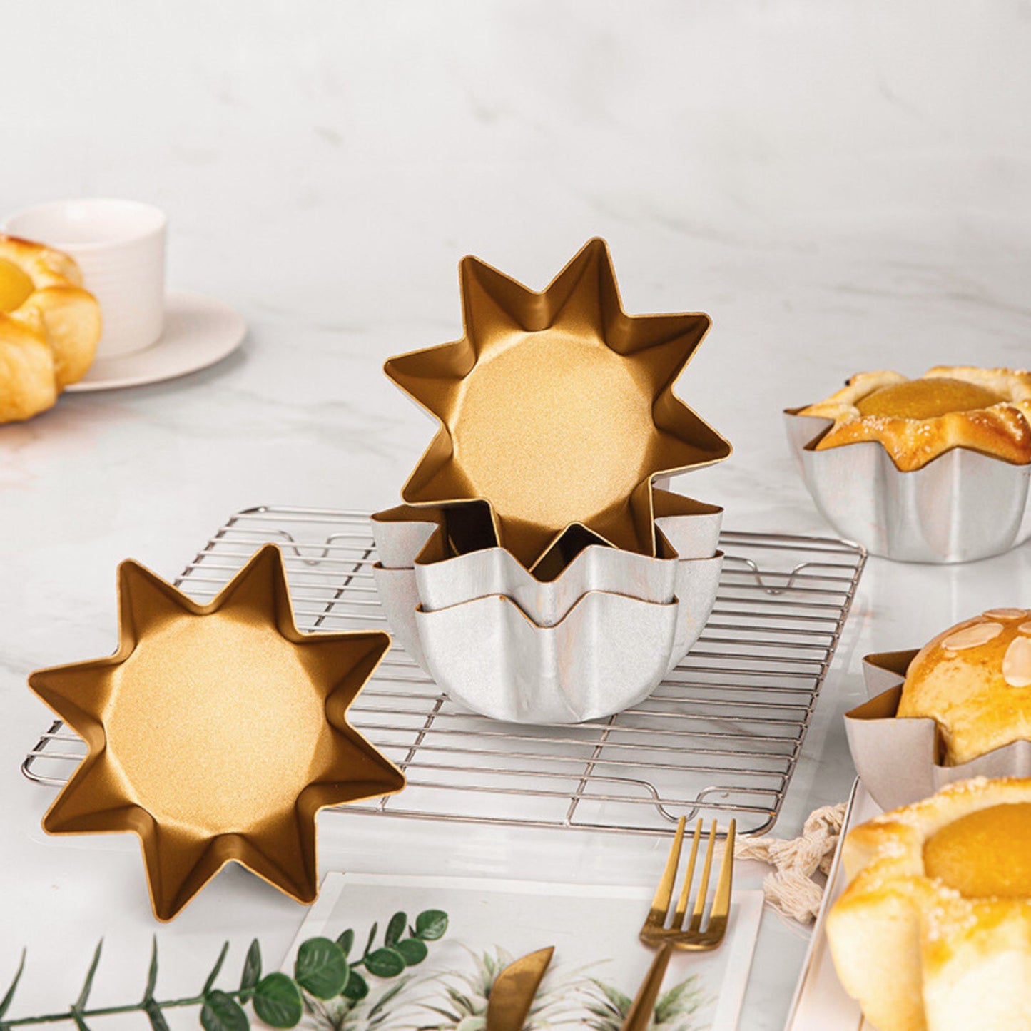 Star-Shaped Bread Molds, alternate view 4