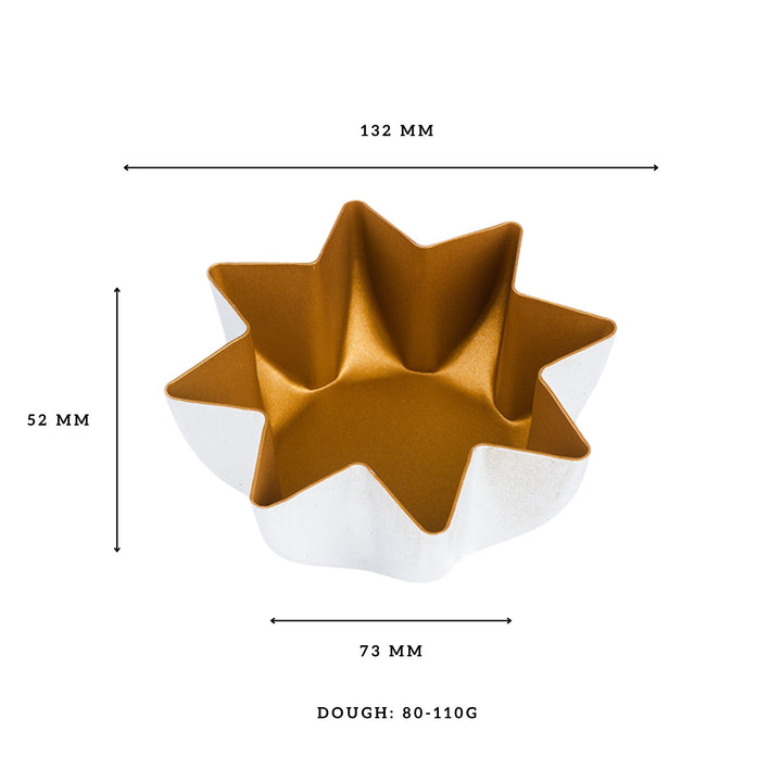 Star-shaped Bread Mold 4pcs