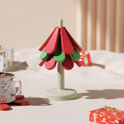 Christmas Tree Silicone Trivets