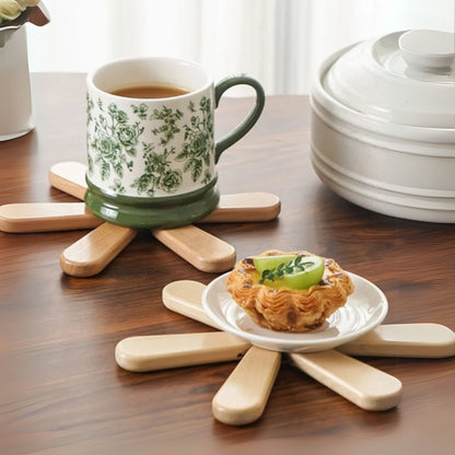Christmas Tree Wooden Trivets, alternate view 3